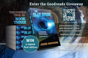 Enter the BLUE SPARK Goodreads Giveaway