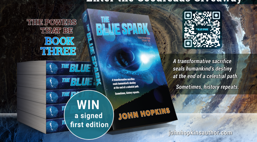 Enter the BLUE SPARK Goodreads Giveaway